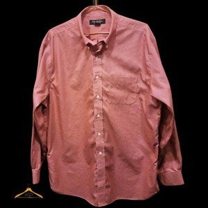 Brooks Brothers Shirt XL Supima Cotton Red Houndstooth